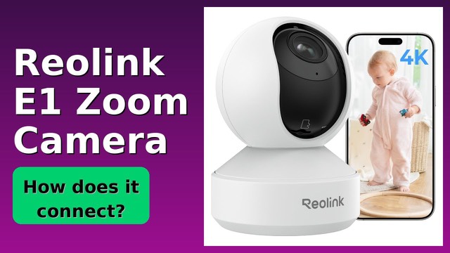 Reolink E1 Zoom indoor pan and tilt Wi-Fi security camera
