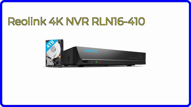 Reolink RLN16-410 network video recorder