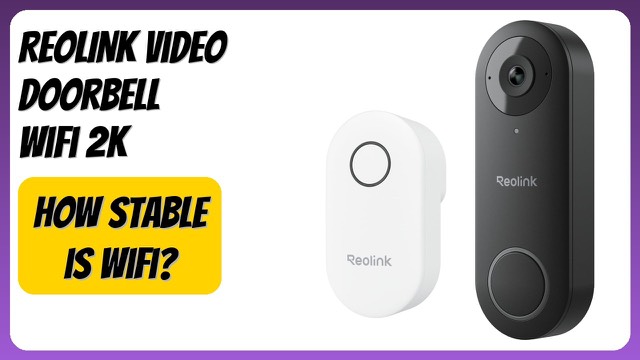 Reolink wired 2K Wi-Fi video doorbell with plug-in chime