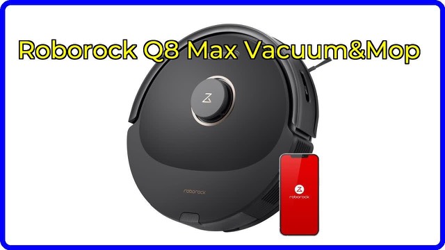 Roborock Q8 Max robot vacuum and mop