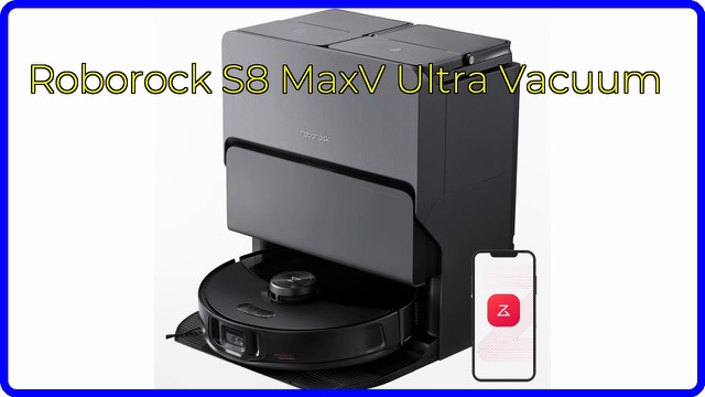 Roborock S8 MaxV Ultra robot vacuum and mop with its all-in-one dock