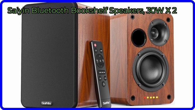 Saiyin DS6701S powered bookshelf speakers with remote