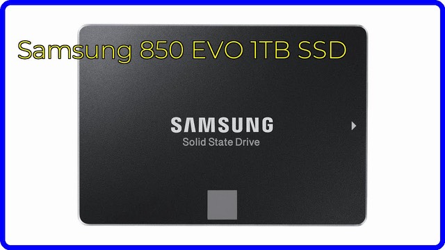 Samsung 850 EVO 2.5-inch SATA solid state drive