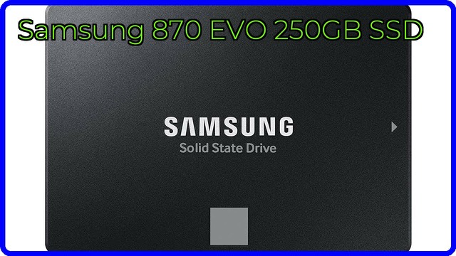 Samsung 870 EVO 2.5-inch SATA solid state drive