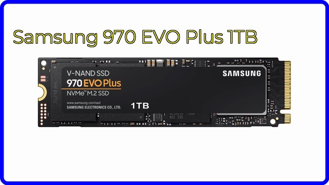 Samsung 970 EVO Plus 1TB NVMe M.2 solid-state drive