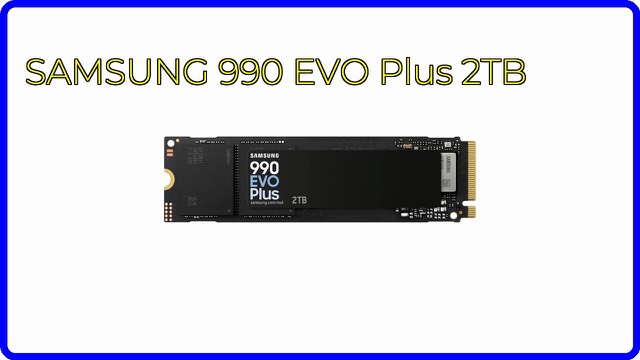 Samsung 990 EVO Plus M.2 NVMe SSD