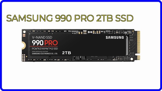 Samsung 990 PRO M.2 NVMe solid-state drive