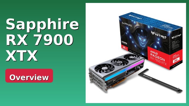 Sapphire Nitro+ Radeon RX 7900 XTX Vapor-X graphics card