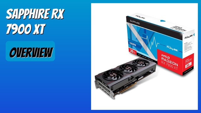 Sapphire Pulse AMD Radeon RX 7900 XT graphics card