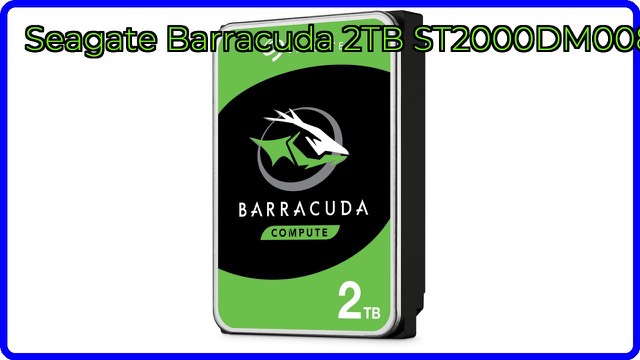 Seagate Barracuda 2TB 3.5-inch internal hard drive