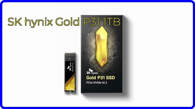 SK hynix Gold P31 1TB M.2 NVMe internal SSD