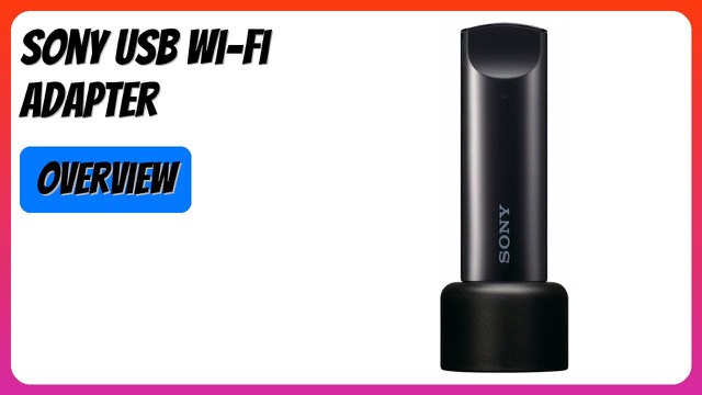 Sony UWABR100 USB Wi-Fi adapter for Sony TVs and Blu-ray players