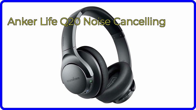 Soundcore Life Q20 wireless over-ear headphones with memory foam ear cups