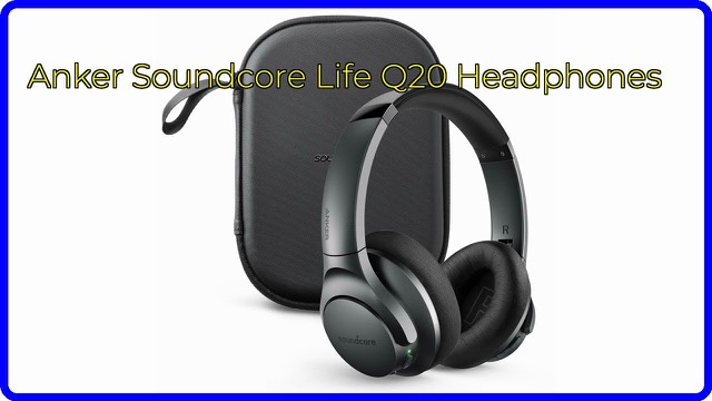 Soundcore Life Q20 over-ear wireless noise cancelling headphones