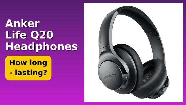 Soundcore Life Q20 over-ear wireless headphones with foam ear cups