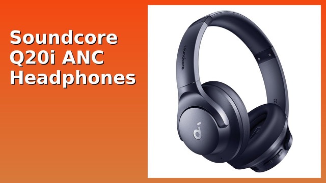Soundcore Q20i over-ear wireless noise cancelling headphones
