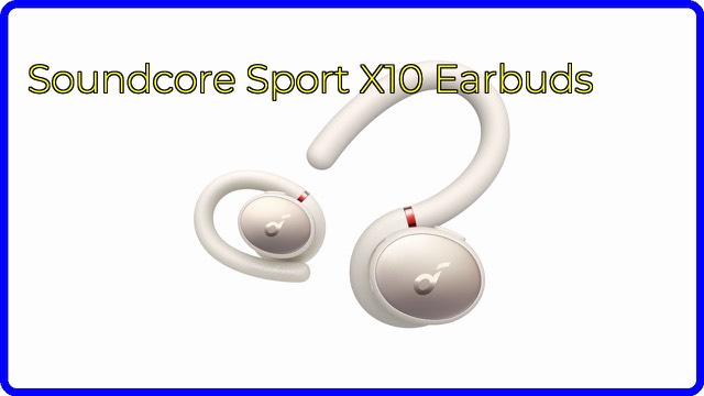 Soundcore Sport X10 true wireless sport earbuds with ear hooks