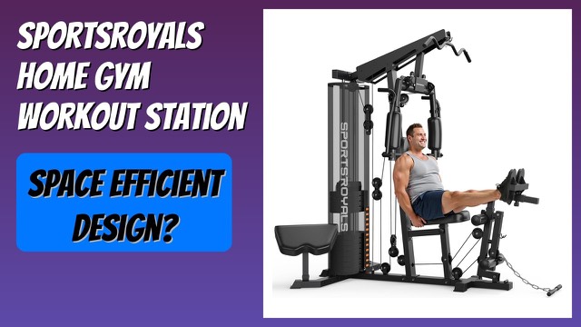 Sportsroyals HPM02 multi-station home gym with weight stack