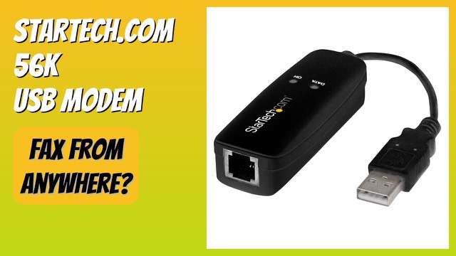StarTech.com 56K USB dial-up and fax modem