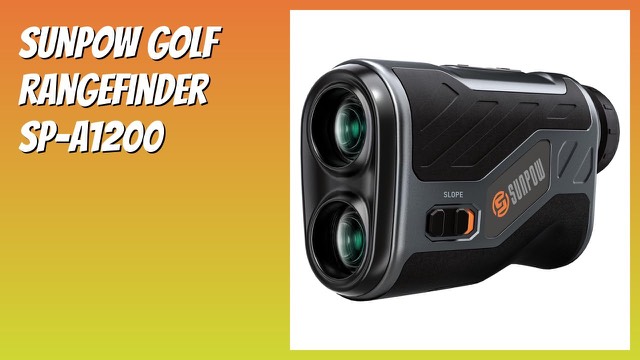 SUNPOW SP-A1200 laser golf rangefinder with carry case