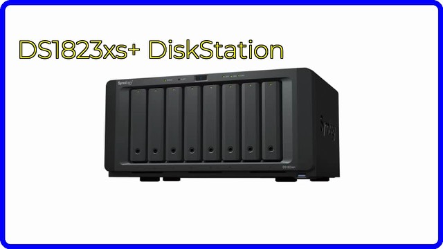 Synology DiskStation DS1823xs+ 8-bay network attached storage enclosure