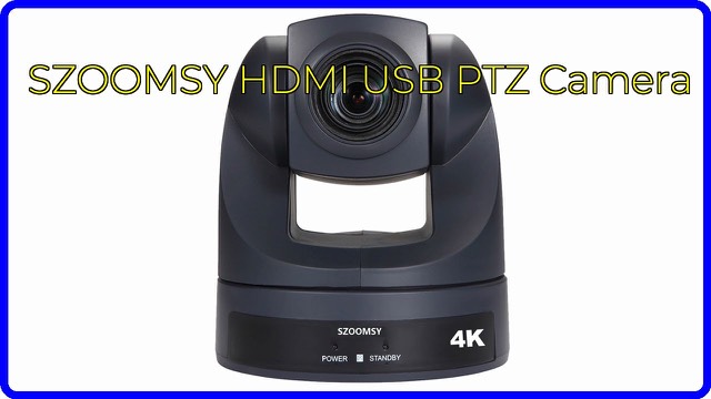 SZOOMSY SZ-VX10 PTZ camera with 10x optical zoom
