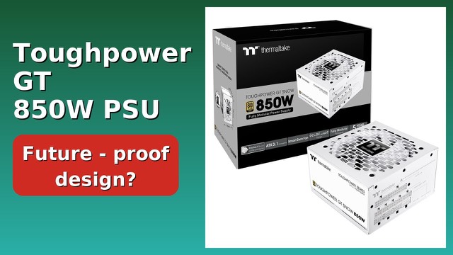 Thermaltake Toughpower GT 850W power supply in white