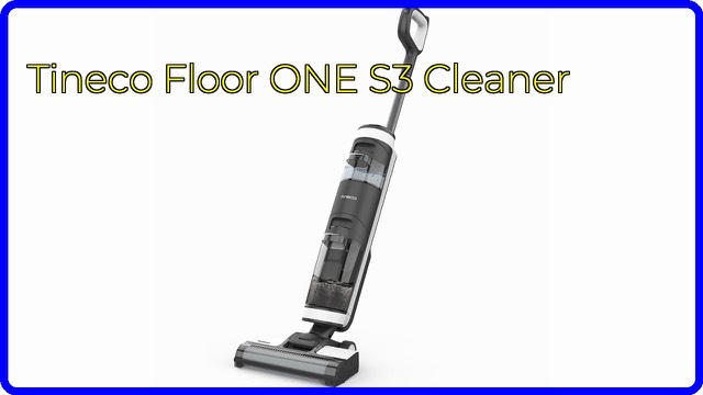 Tineco Floor One S3 cordless wet dry vacuum cleaner for hard floors