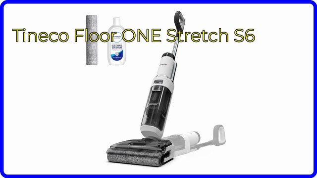 Tineco Floor ONE Stretch S6 cordless wet dry vacuum lying flat