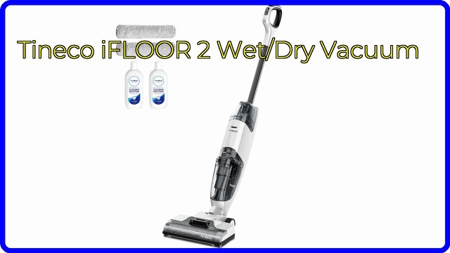 Tineco iFLOOR 2 Complete cordless wet dry vacuum floor cleaner