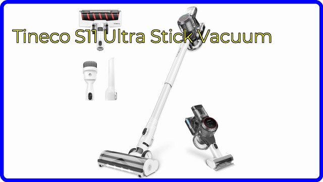 Tineco PURE ONE S11 Ultra cordless stick vacuum on its docking station