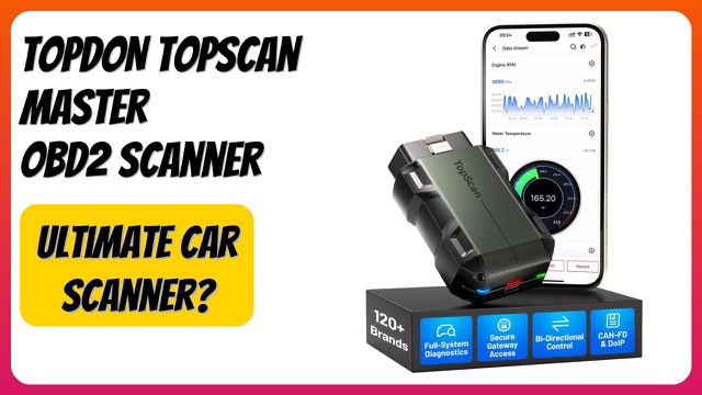 TOPDON Topscan Master Bluetooth OBD2 scanner dongle