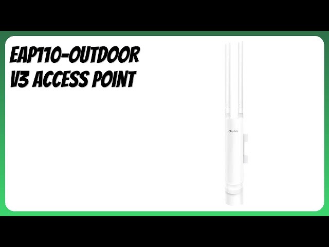 TP-Link EAP110-Outdoor V3 white outdoor wireless access point