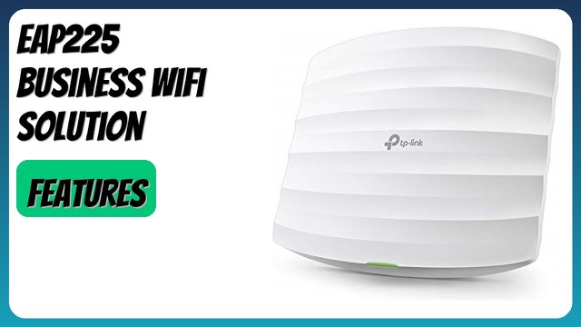 TP-Link EAP225 white wireless access point