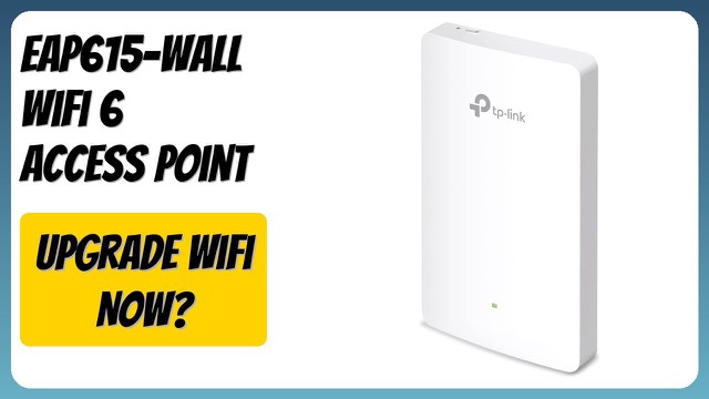 TP-Link EAP615-Wall white wall-plate Wi-Fi 6 access point
