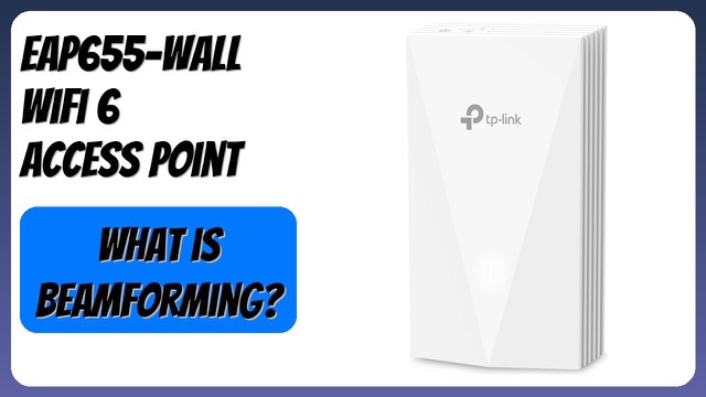 TP-Link EAP655-Wall wall plate WiFi 6 access point