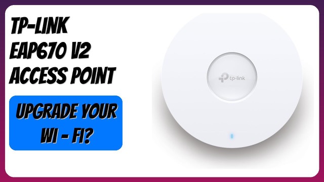 TP-Link EAP670 V2 white ceiling-mount Wi-Fi 6 access point