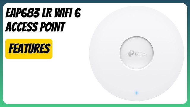 TP-Link EAP683 LR ceiling mount WiFi 6 access point