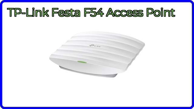 TP-Link Festa F54 ceiling-mount wireless access point in white