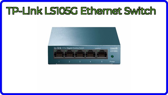 TP-Link LS105G five-port metal Gigabit Ethernet switch