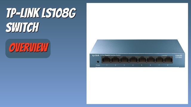 TP-Link LS108G compact desktop network switch