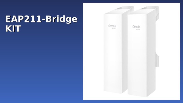 TP-Link Omada EAP211-Bridge KIT outdoor point-to-point wireless bridge