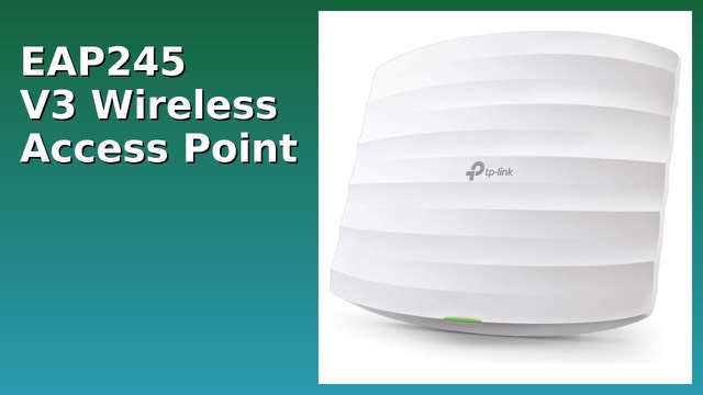 TP-Link Omada EAP245 V3 white ceiling-mount Wi-Fi access point