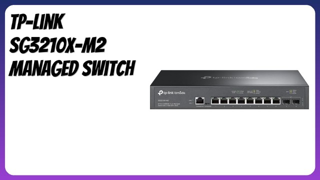 TP-Link Omada SG3210X-M2 rack-width managed network switch