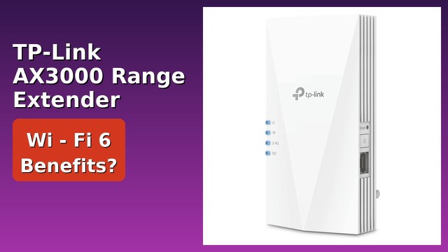 TP-Link RE700X AX3000 WiFi 6 range extender