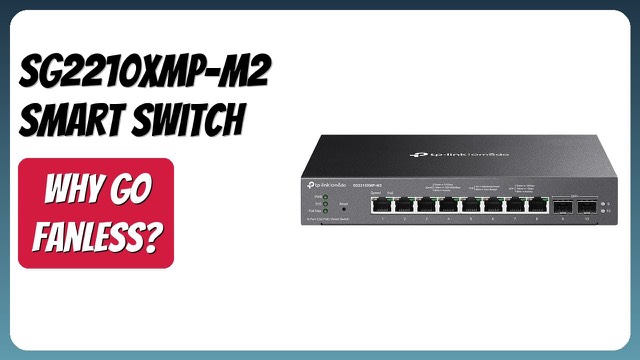 TP-Link SG2210XMP-M2 Omada smart switch with eight 2.5G PoE+ ports