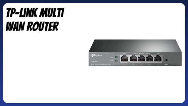 TP-Link TL-R470T+ Multi-WAN Safestream router
