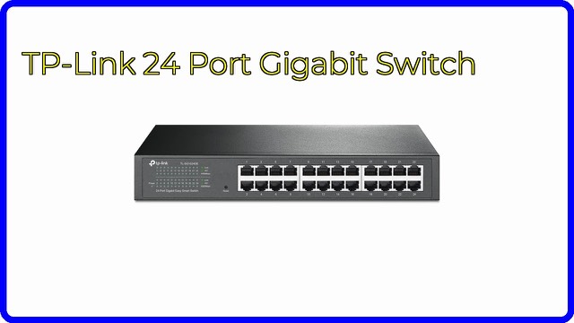 TP-Link TL-SG1024DE 24-port gigabit switch with metal case