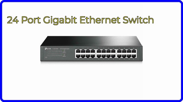 TP-Link TL-SG1024S 24-port Gigabit Ethernet switch with metal case