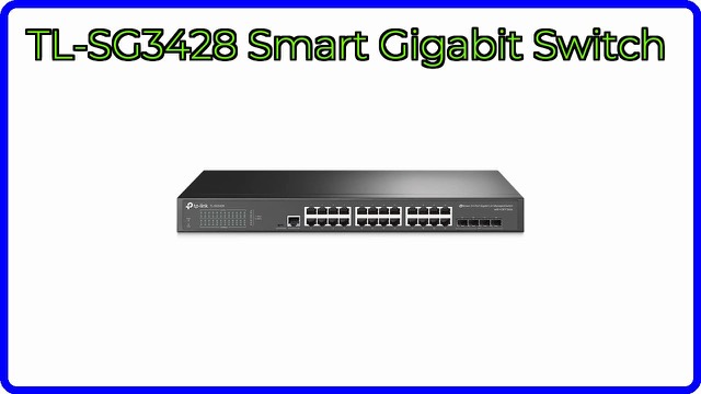TP-Link JetStream TL-SG3428 24-port Gigabit managed rackmount switch